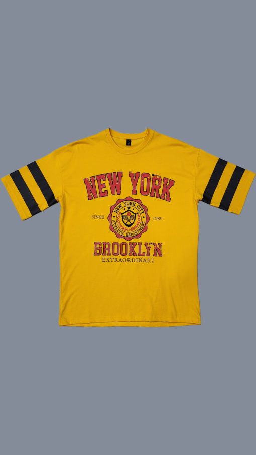 New York Brooklyn Yellow Shirt